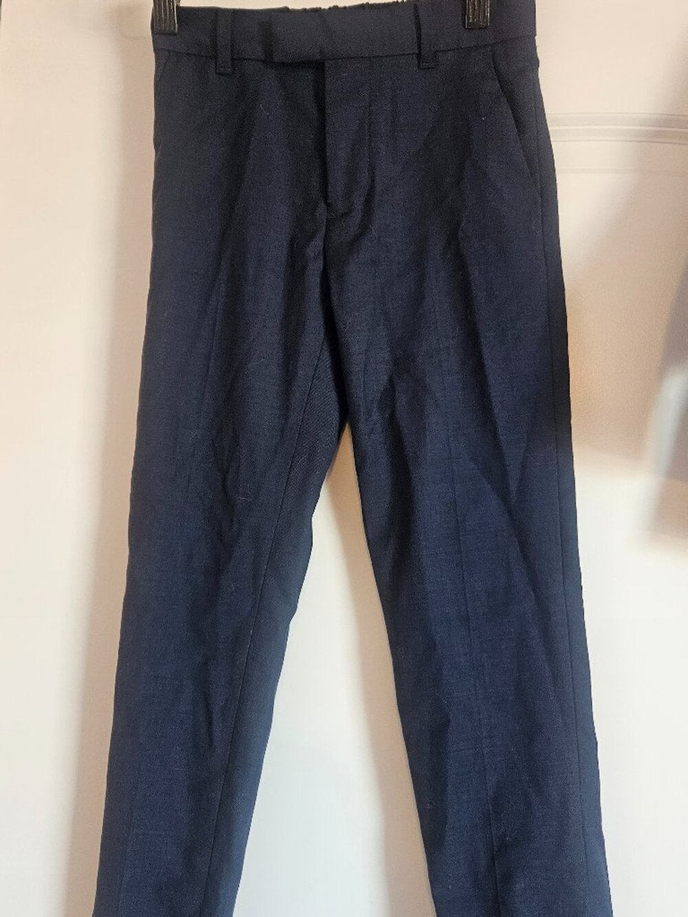 Navy blue kids dress pants